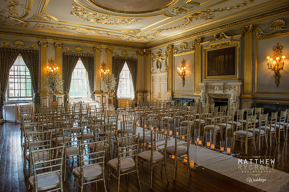 Knowsley Hall Wedding Room