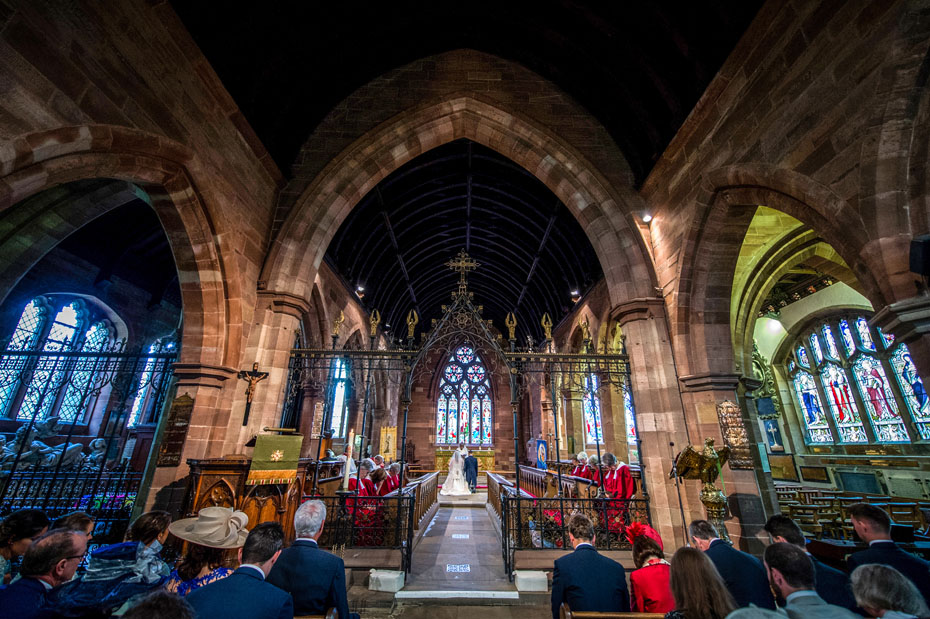 Tarporley Parish Church Wedding Photography