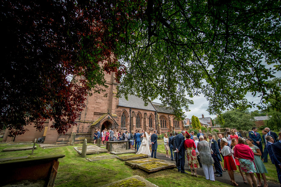 Tarporley Parish Church Wedding Photography