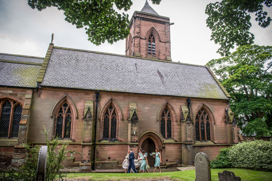 Tarporley Parish Church Wedding Photography