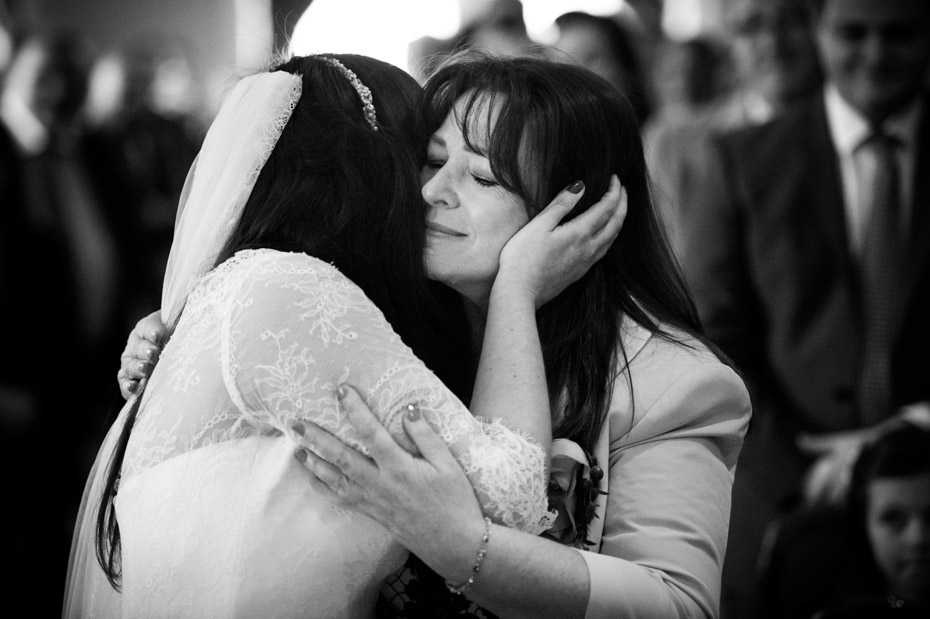 Mother & Bride Embrace