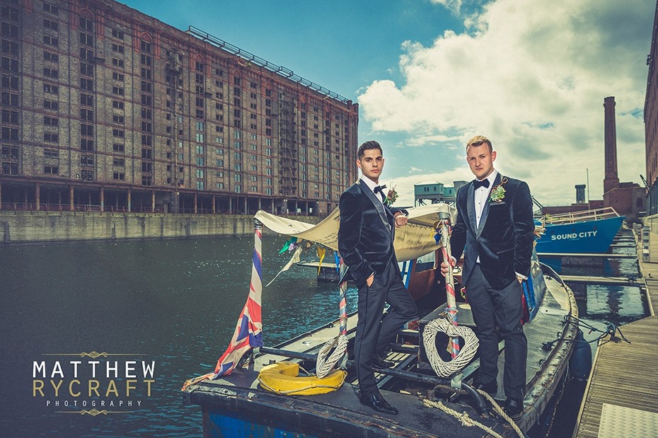 Liverpool's Titanic Hotel Wedding Celebrations