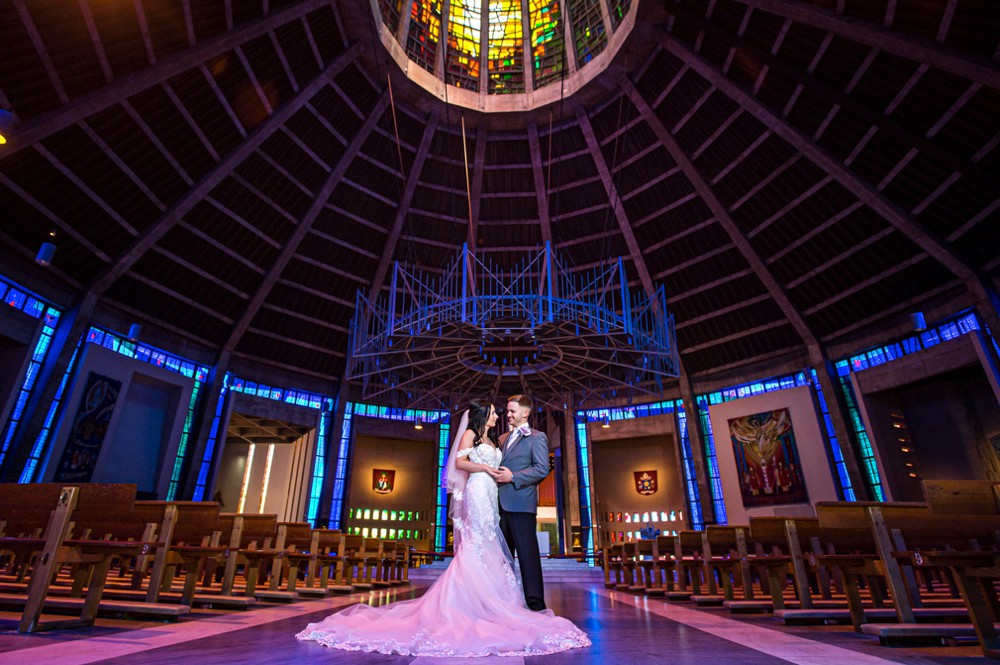 Liverpool Metropolitan Cathedral Wedding Photo