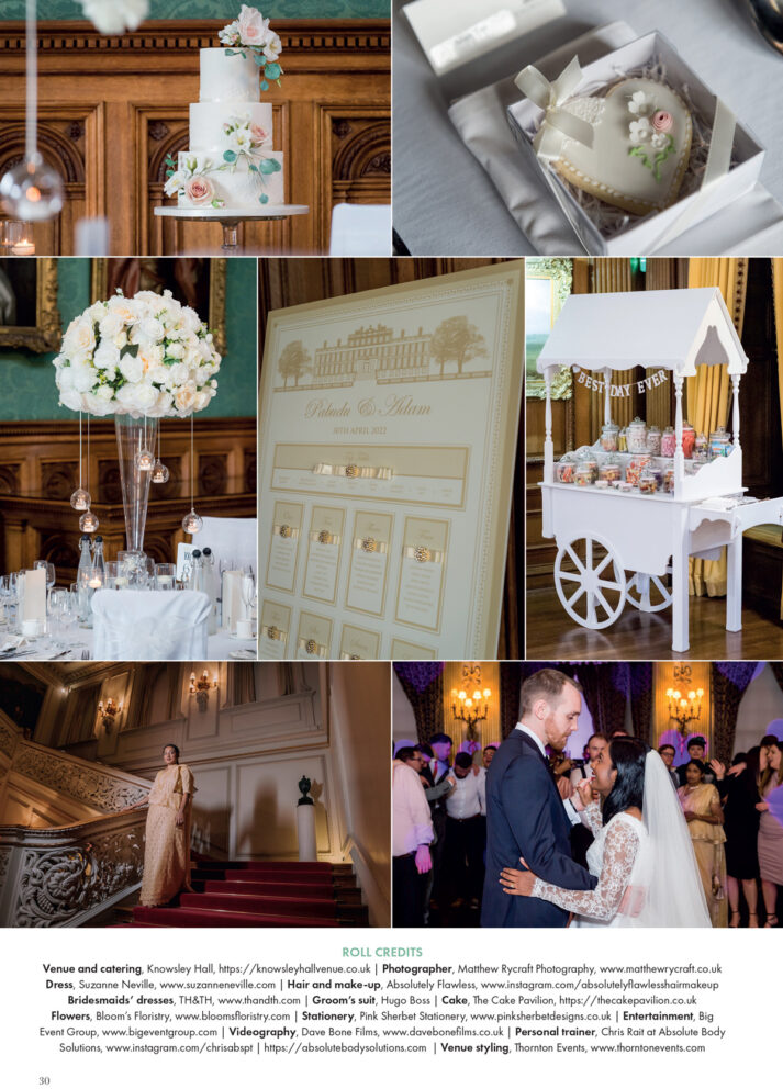 Knowsley Hall Wedding Magazine Feature Matthew Rycraft