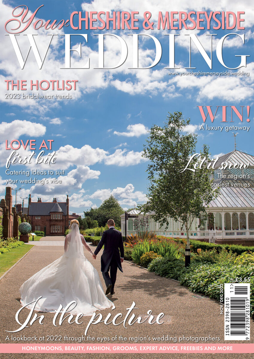 Isla Gladstone Wedding Liverpool Venue Magazine Cover