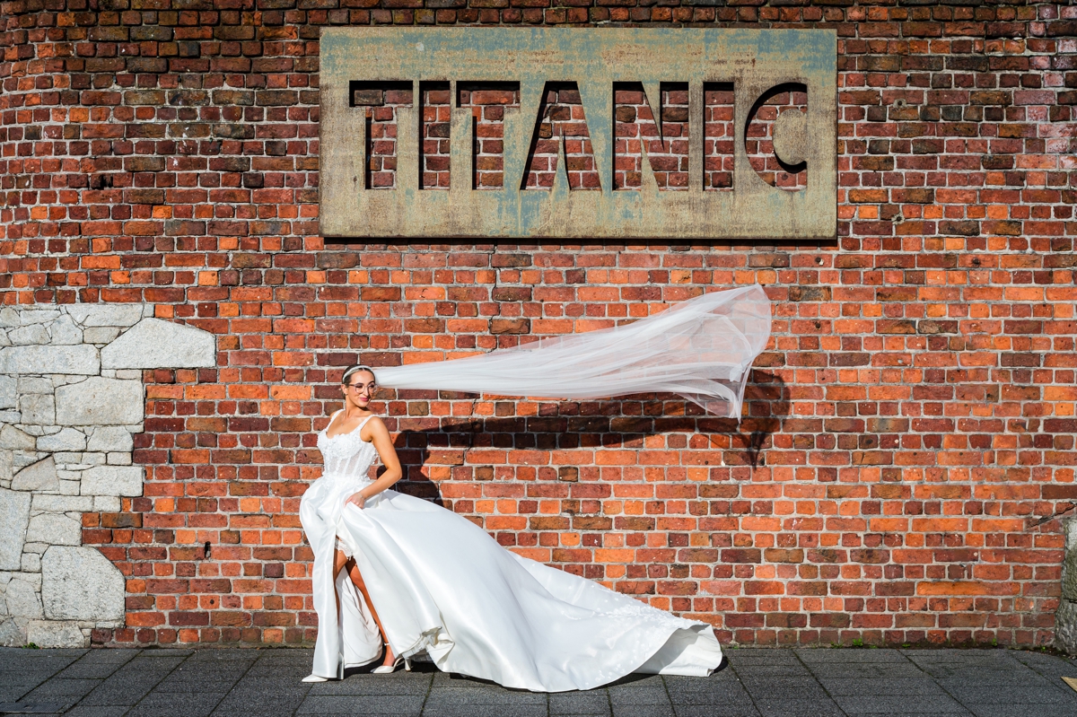 Titanic Hotel Wedding in Liverpool during August 46