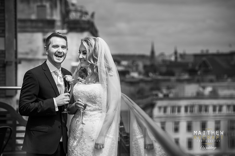 30 James Street Wedding Balcony