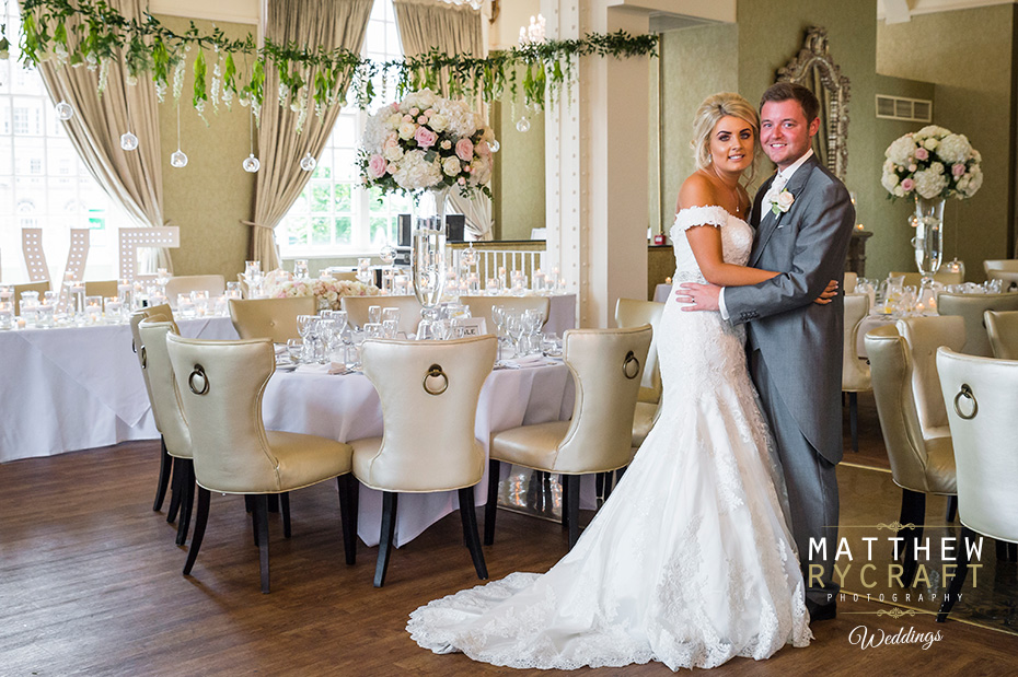 Bride and Groom at 30 James Street