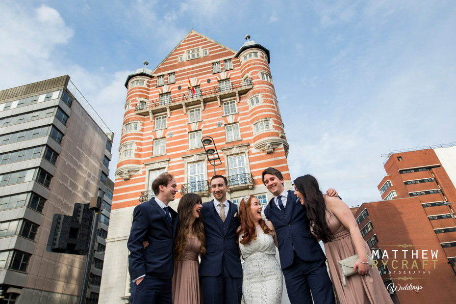 Wedding Party Photograph Liverpool