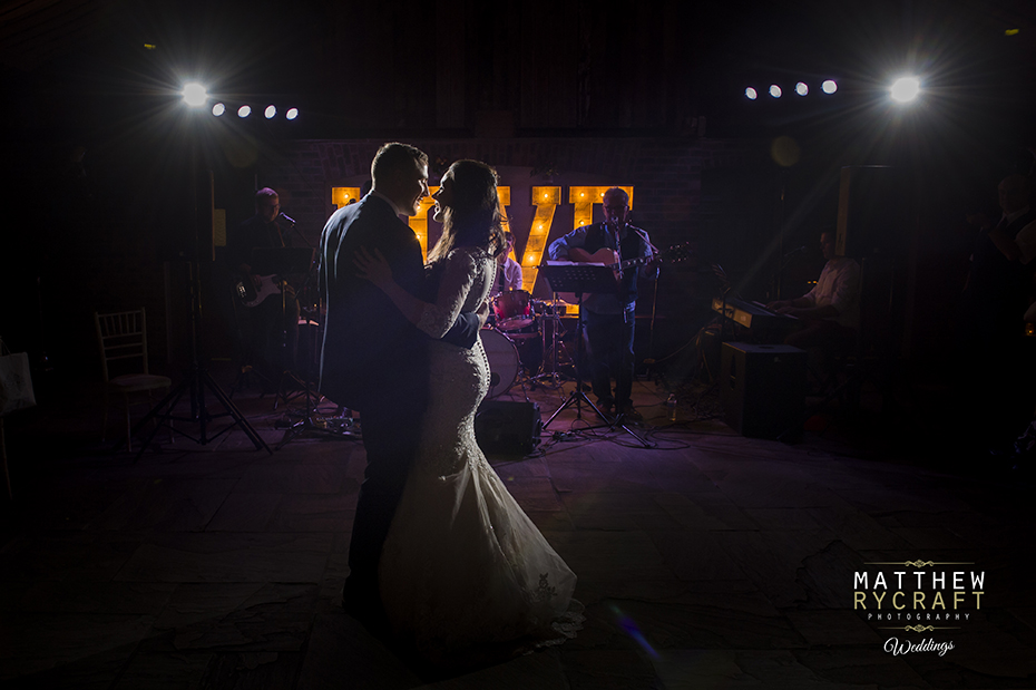 Bride and Groom First Dance Owen House Barn