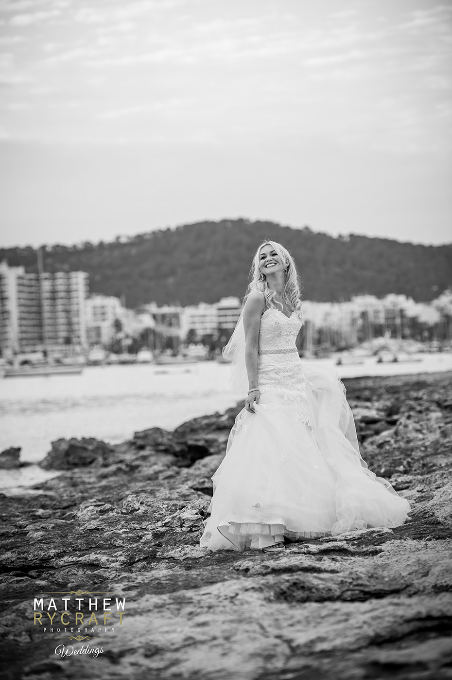 Bride in Ibiza