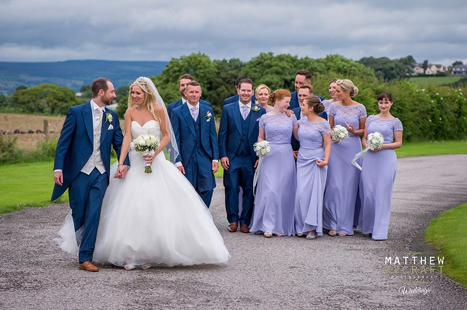 Groom & Groomsmen Matching Bride and Bridesmaids