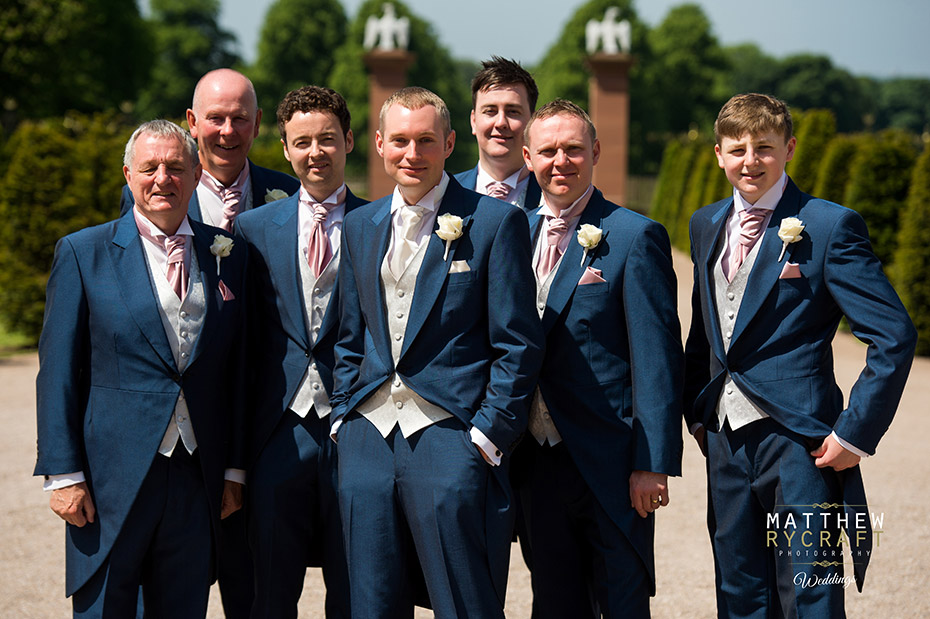 Grooms Suits Tailcoat Blue