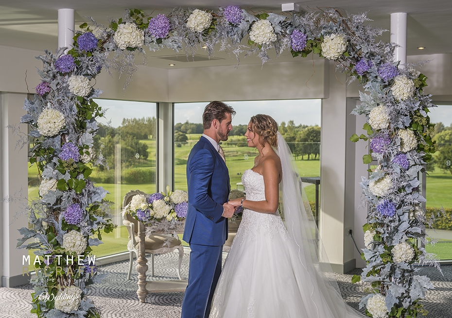 Hurlston Hall Flower Arch