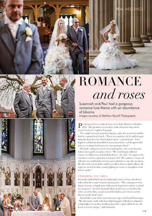 Real Wedding Article - Mal Maison Liverpool by Matthew Rycraft