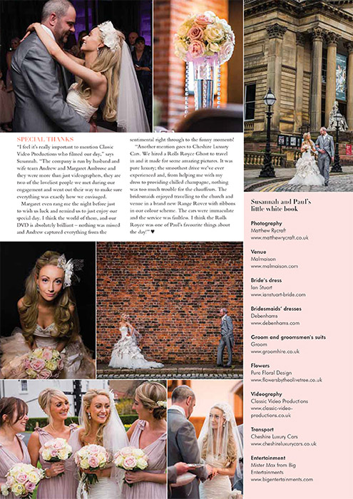 Real Wedding Article - Mal Maison Liverpool by Matthew Rycraft