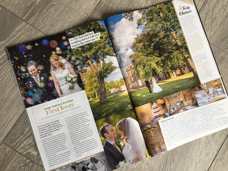 Lancashire Bride Magazine - Matthew Rycraft Article