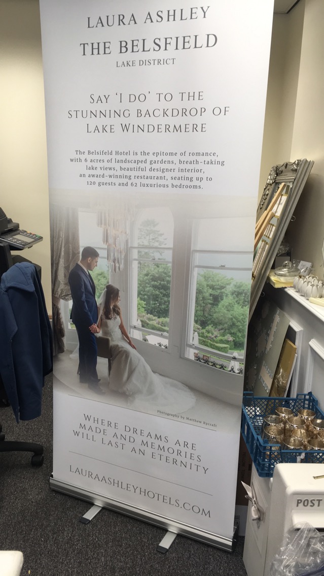 Laura Ashley Wedding Banner