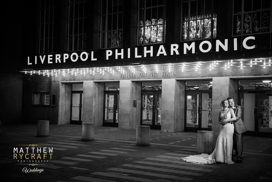 Liverpool Philharmonic Wedding Photograph