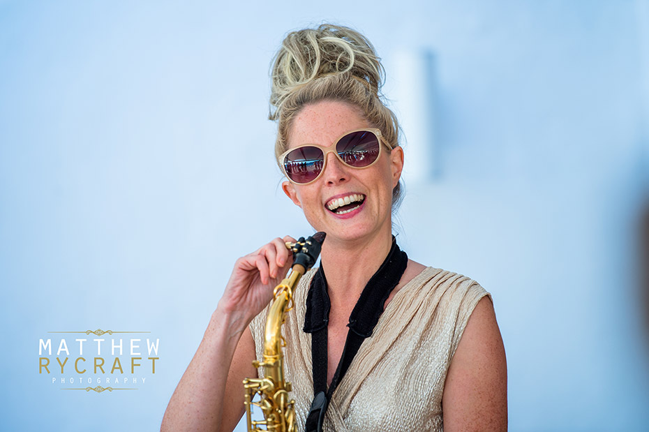 Lovely Laura saxophone Ibiza