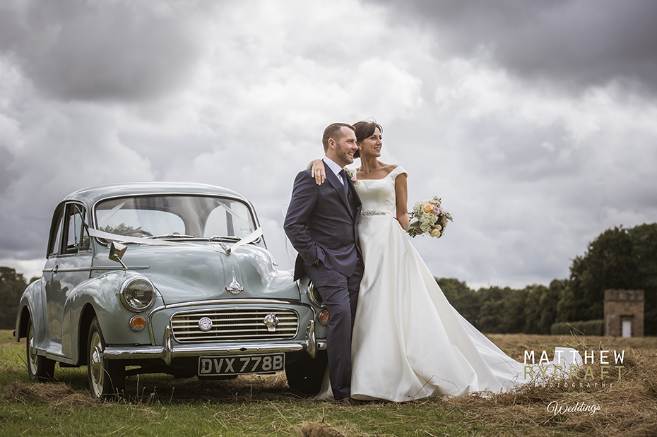 Morris Minor Wedding Car