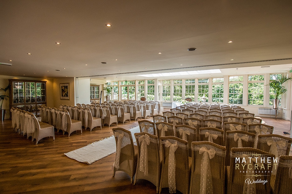 Mitton Hall Wedding Setting