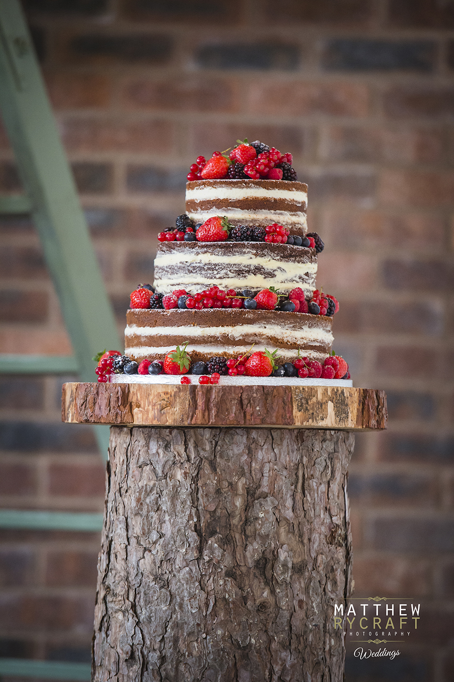 Naked Wedding Cake