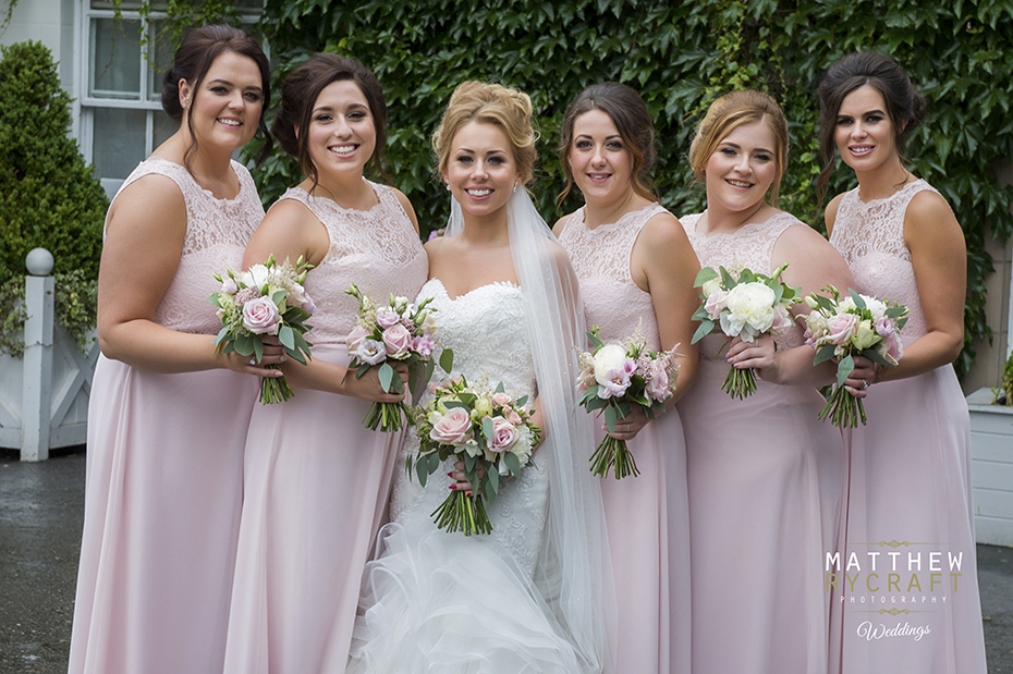Pale Pink Bridesmaids Dress 