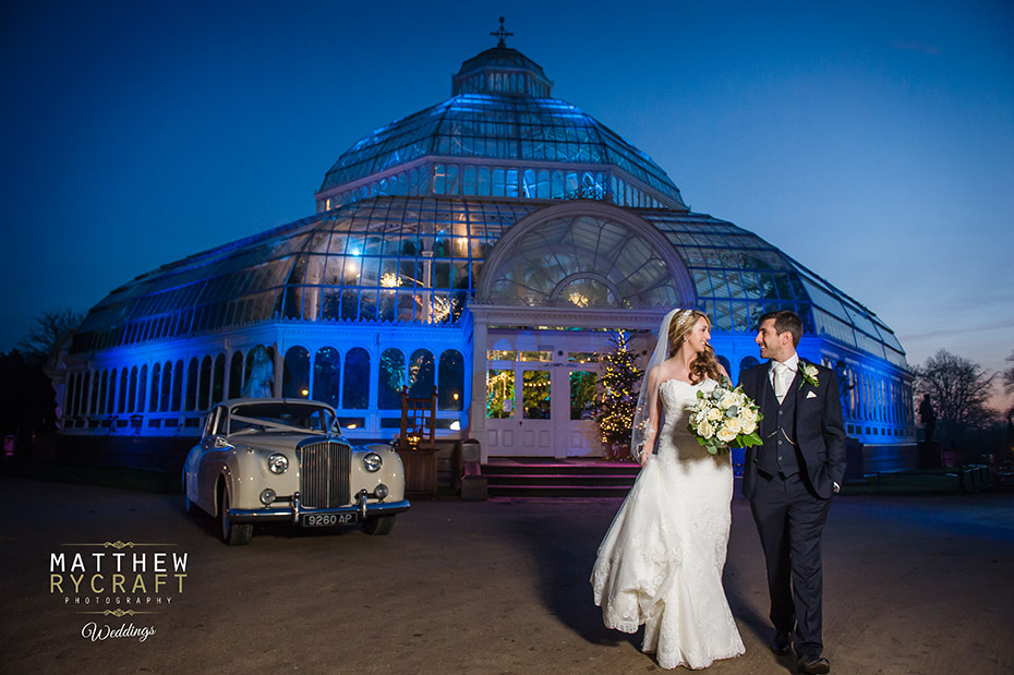 Sefton Palm House Winter Wedding