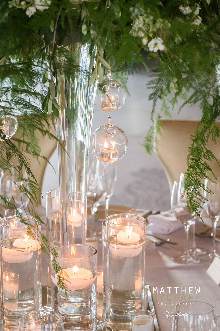 Wedding Table Candles