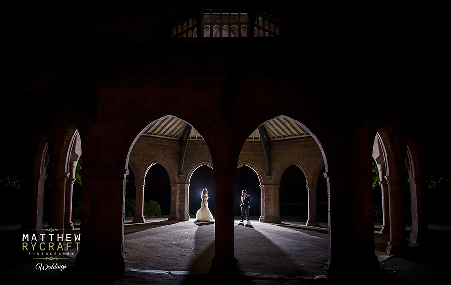 Wedding Photograph Archway Stanley Park Liverpool