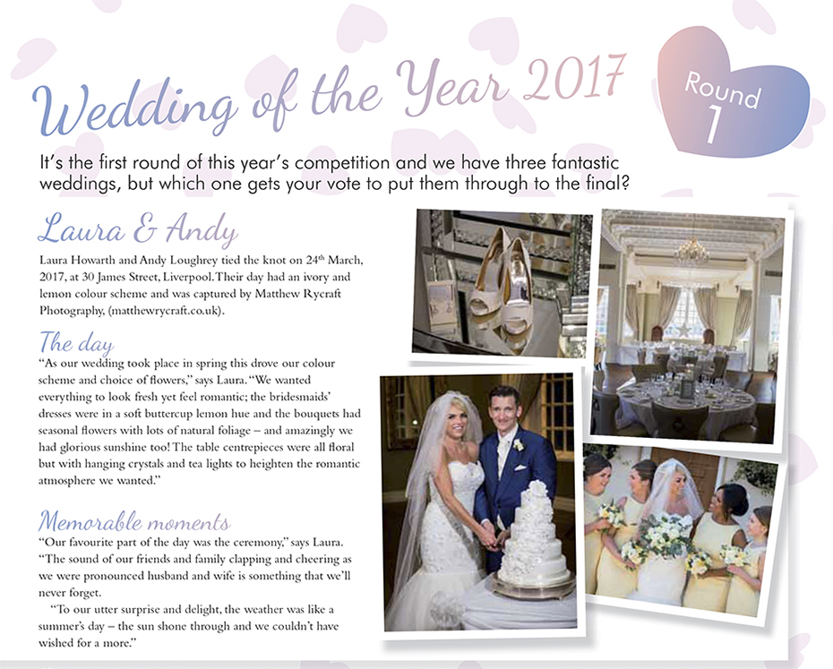 Wedding of the Year 2017 Your Merseyside