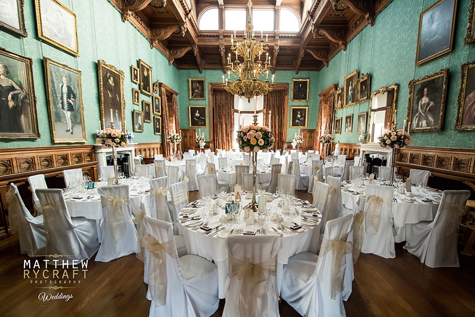 Knowsley Hall Wedding Reception